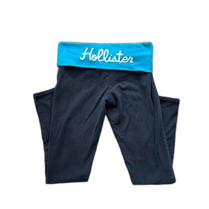 Hollister-co Women's Navy and Blue Leggings